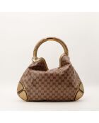 Bolso Indy hobo marrón/dorado - Buen estado - 38x32x2 cm