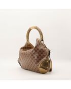 Bolso Indy hobo marrón/dorado - Buen estado - 38x32x2 cm