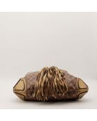 Bolso Indy hobo marrón/dorado - Buen estado - 38x32x2 cm