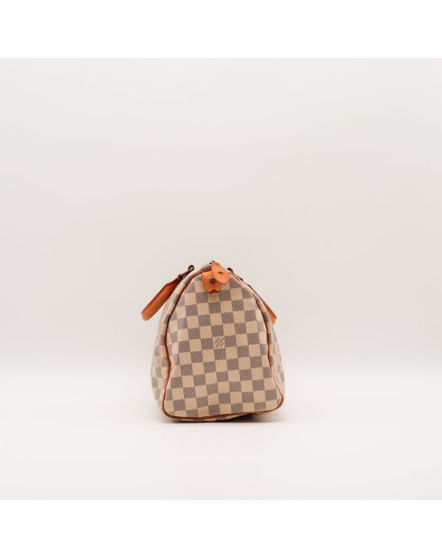 Sac Speedy 30 Damier beige - 30 x 21 x 17 cm