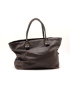 Cabas marron profond - 36 x 30 x 16 cm