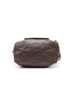 Cabas marron profond - 36 x 30 x 16 cm