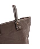 Cabas marron profond - 36 x 30 x 16 cm