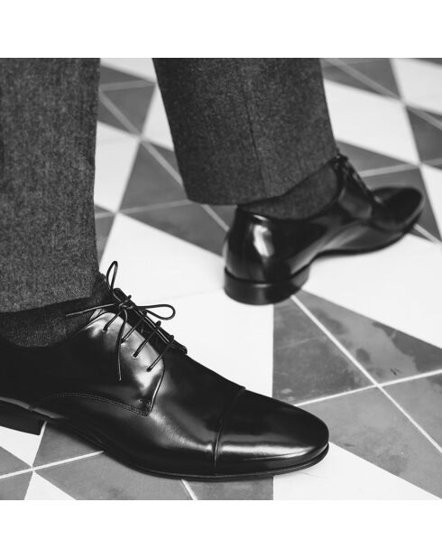 Derbies en Cuir Times On noires