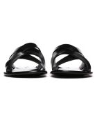 Sandales en Cuir Anton noires