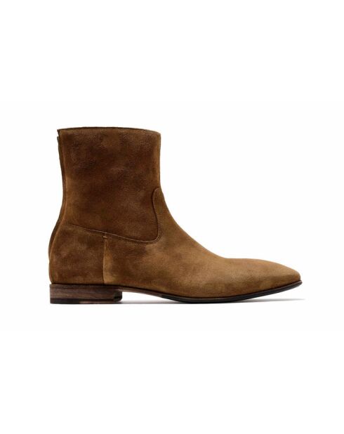 Boots en daim Mac Gill tabac