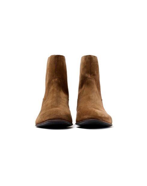 Boots en daim Mac Gill tabac