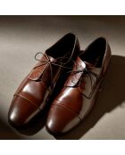 Derbies en Cuir marron