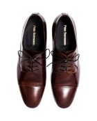 Derbies en Cuir marron