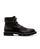 Boots en daim Stonehenge Greased noirs