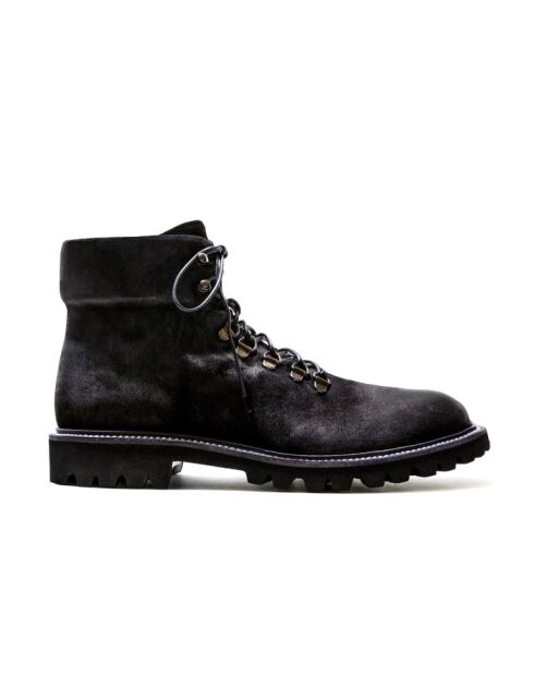 Boots en daim Stonehenge Greased noirs
