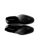 Boots Chelsea en cuir Phantom noires