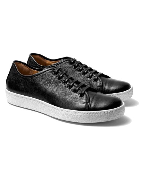 Sneakers en Cuir Boston noires