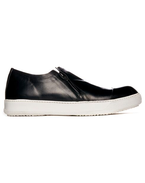 Slip on en Cuir Marco noires
