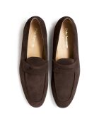 Mocassins en Cuir Monte Carlo marron