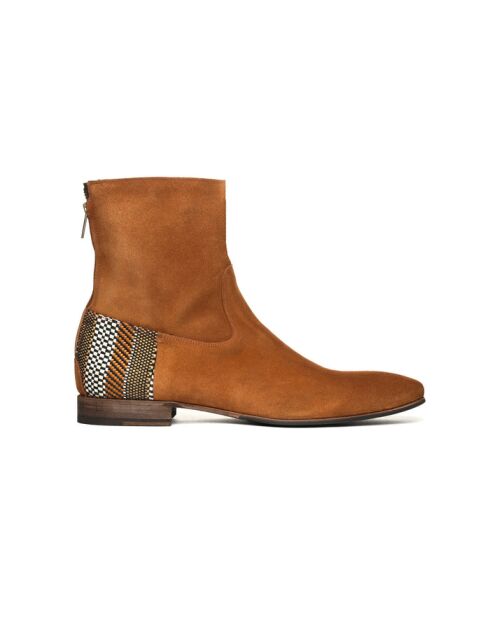 Boots en cuir Mac Gill Bolivia tabac