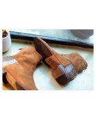 Boots en cuir Mac Gill Bolivia tabac