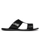 Sandales en Cuir Sacha noires