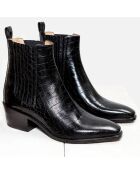 Chelsea boots en Cuir Diane noires