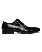 Monk en Cuir Louise noires