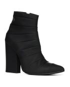 Boots en Cuir Jill noires Talon 9 cm