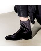 Boots en Velours Heidi noires