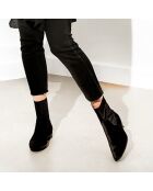 Boots en Velours Heidi noires