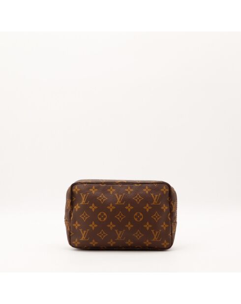 Trousse de Toilette 23 marron - 23 x 15 x 6 cm