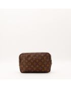Trousse de Toilette 23 marron - 23 x 15 x 6 cm