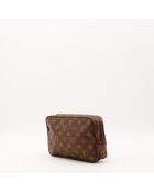 Trousse de Toilette 23 marron - 23 x 15 x 6 cm