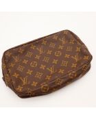 Trousse de Toilette 23 marron - 23 x 15 x 6 cm