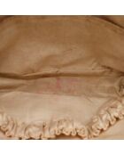 Trousse de Toilette 23 marron - 23 x 15 x 6 cm