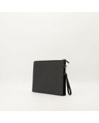 Pochette Fox noir - 22 x 28 cm