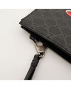 Pochette Fox noir - 22 x 28 cm
