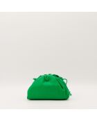 Pochette en cuir Mini Pouch vert - 23 x 13 x 10 cm