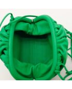 Pochette en cuir Mini Pouch vert - 23 x 13 x 10 cm