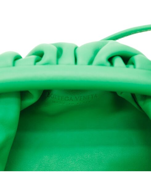 Pochette en cuir Mini Pouch vert - 23 x 13 x 10 cm