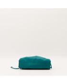 Pochette en cuir Mini Pouch vert - 20 x 12 x 8 cm