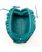 Pochette en cuir Mini Pouch vert - 20 x 12 x 8 cm