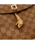 Pochette Jackie marron - 15 x 8 x 1 cm