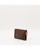 Trousse de Toilette marron - 15 x 11 x 4 cm