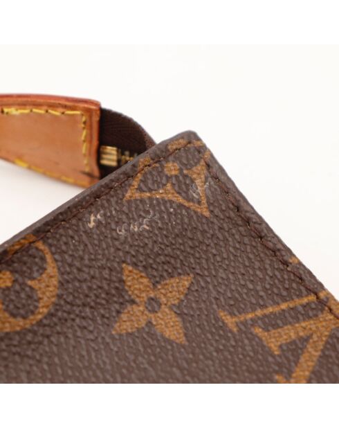 Trousse de Toilette marron - 15 x 11 x 4 cm