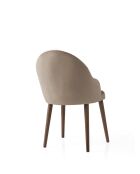 Set van 2 bronzen kokosstoelen - L. 44 cm x H. 88 cm x D. 50,5 cm