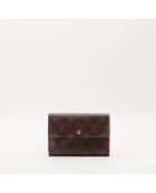 Portefeuille Trésor marron - 15 x 11 x 2.5 cm