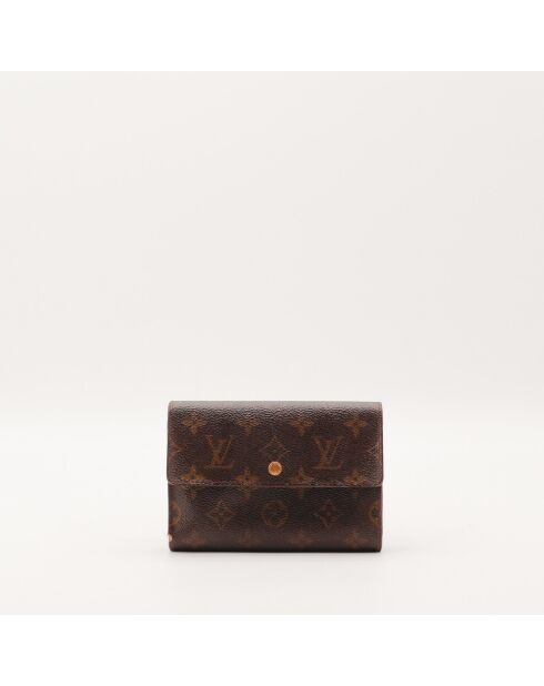 Portefeuille Trésor marron - 15 x 11 x 2.5 cm