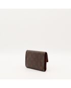 Portefeuille Trésor marron - 15 x 11 x 2.5 cm