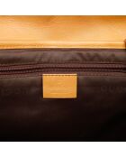 Pochette Jackie marron - 28 x 17 x 7 cm