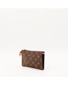 Mini Pochette marron - 19 x 10 x 2 cm