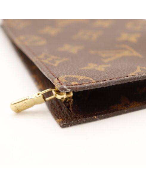 Mini Pochette marron - 19 x 10 x 2 cm