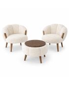 Sillón White Star, 72 cm de ancho x 102 cm de alto x 65 cm de profundidad